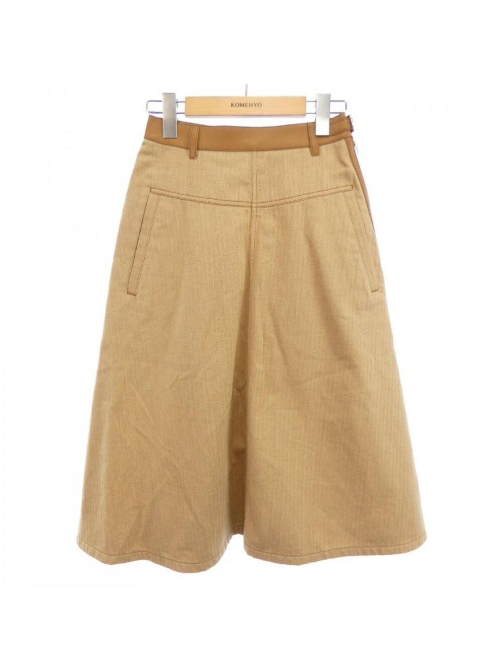Hermes Skirt Beige